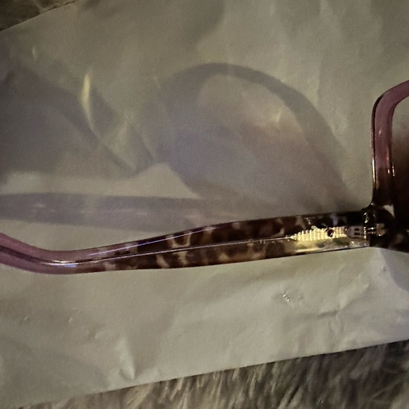 Quay Australia Tortoise to Purple Gradient Square Sunglasses - NWOT main image 6